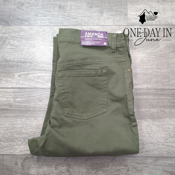 Gloria Vanderbilt Amanda Classic Fit Tapered Leg Jeans Size 12 - Picture 6 of 6